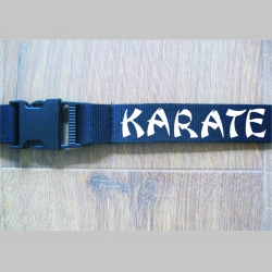 Karate textilná šnúrka na krk ( kľúče ) materiál 100% polyester